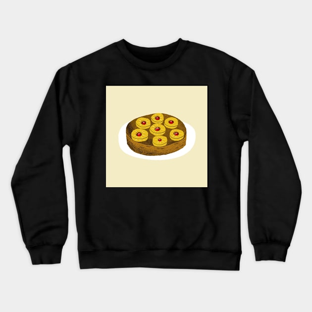 Pineapple upside down cake Crewneck Sweatshirt by Kimmygowland